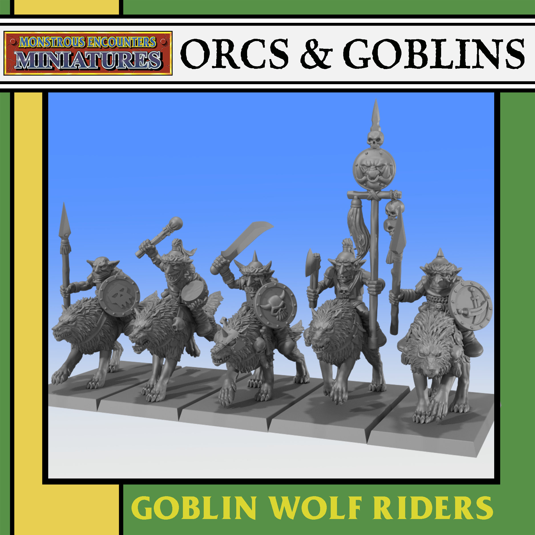 ORCS & GOBLINS: Goblin Wolf Riders Unit